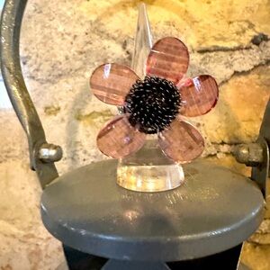 Crystal Daisy Ring with Stretch Band